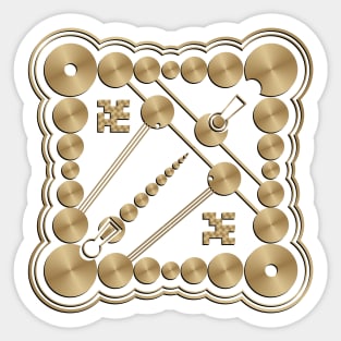 Crop Circle #41 Sticker